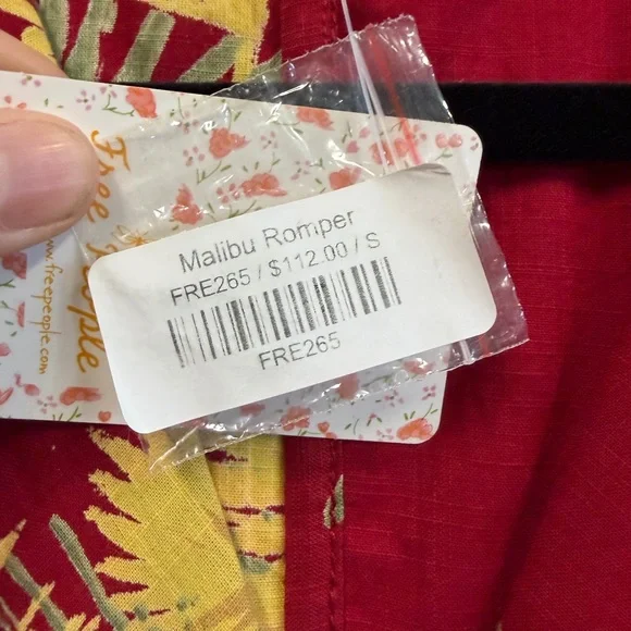 NWT Free People Malibu Romper size small - Picture 4 of 5